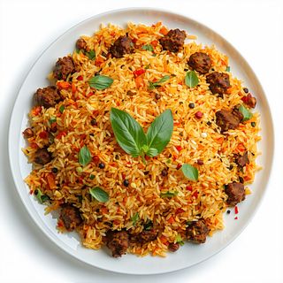 182 Biryani Con Cordero(Lamb)