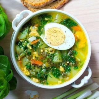 New!Борщ зелений (350г)