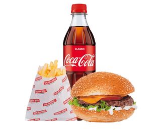 Комбо чизбургер (говяжий)