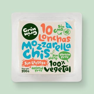 Queso Mozzarella Vegano Loncheado (200g.)