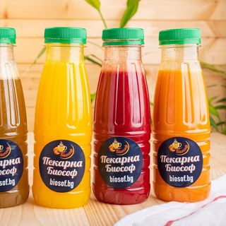 Прясно изцеден фреш микс от грейпфрут и портокал