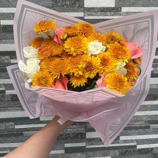 Bouquet chrysanthèmes petit (variée)