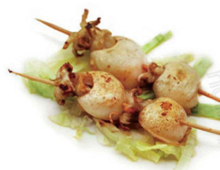 208. Spiedini di calamari