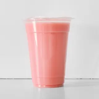 Strawberry milk tea