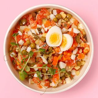 Олів'є з сьомгою