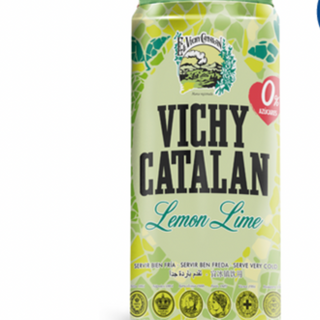 Vichy lima limon lata 330ml.