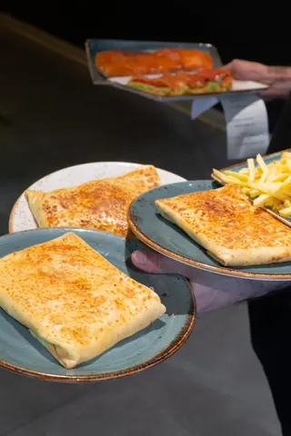 Sarraceno Jamon York queso y Huevo