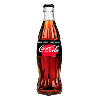 Coca Cola Zero,  скло (0,25 л)