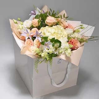 Buchet Premium Box Pastel