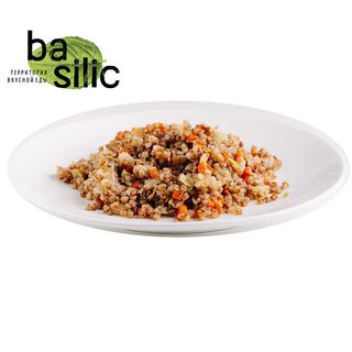 Гречка с овощами