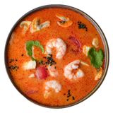 Supă Tom Yam cu lapte de cocos cu creveți (400 g/100 g)