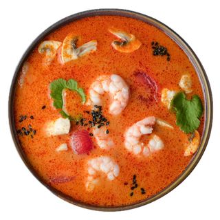 Supă Tom Yam cu lapte de cocos cu creveți (400 g/100 g)