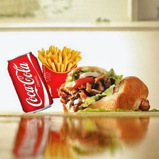 Kebab panino menu
