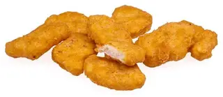5 Nuggets e salsa burger