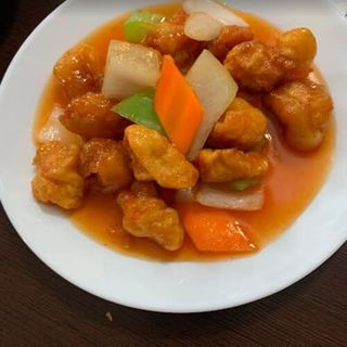 70N-Cerdo Con Salsa Agridulce