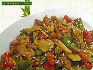 Пържени тиквички по сечуански