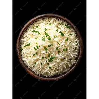 Steamed rice