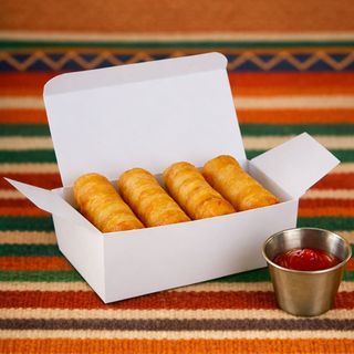 Tequeños de Queso Blanco (BX), (4 Uds.)