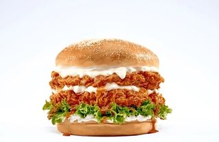 Double Chicken Burger