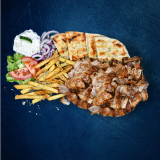 Portie mare gyros de pui