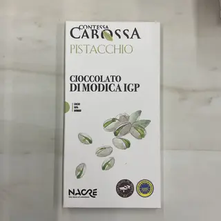 Cioccolato di Modica I.G.P. 60% Gusto Pistacchio