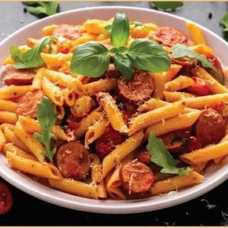 Pasta with sausage