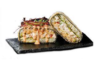 Суші-бургер з куркою (350g)