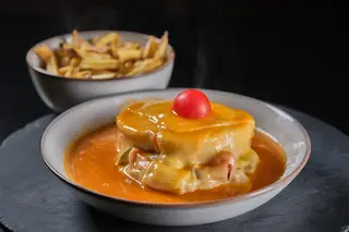 Francesinha vegetariana
