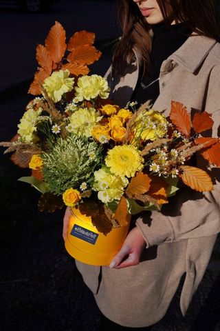 ჯუჯა ვარდი გერბერა ევკალიპტი მიხაკი