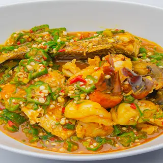 Seafood okra