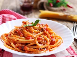 Bucatini all'amatriciana