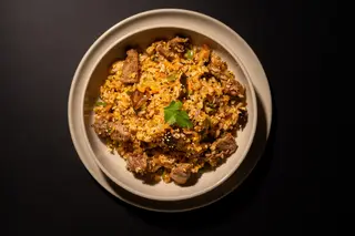 Riz Sauté aux Bœuf