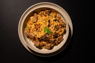 Riz Sauté aux Bœuf