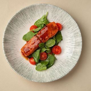 Стейк лосося 