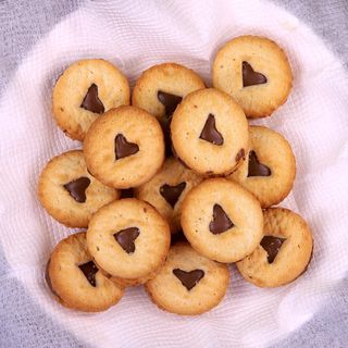 Бисквитка с ванилия и шоколад