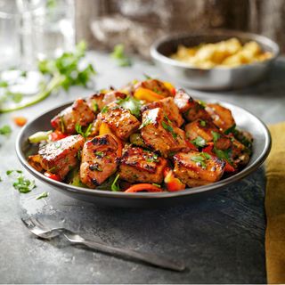 Porc Sauté Aux 5 Épices Avec Attiéké