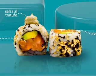 194. Tartufo salmone roll - 4 pezzi