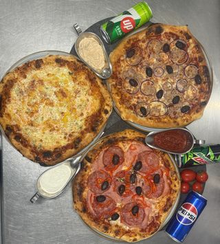 Triple Combo Pizza