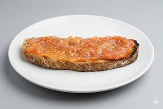 1/2 Tostada De Tomate