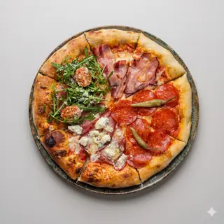 Pizza sa četiri vrste mesa 25cm