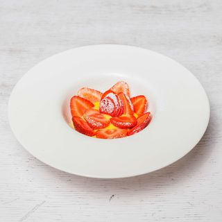 Fragole e crema pasticciera