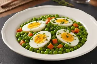 Petits Pois Aux Œufs & Pain