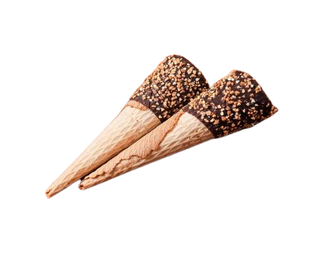 Barquillos Bañados En Chocolate Negro X2