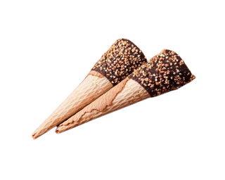 Barquillos Bañados En Chocolate Negro X2