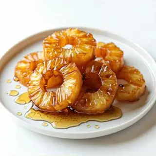 P5 Piña Frita Con Miel