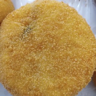 Arancina vegetariana con spinaci