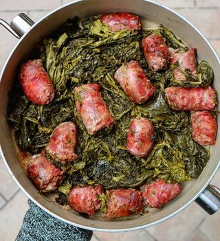 Salsicce e broccoletti