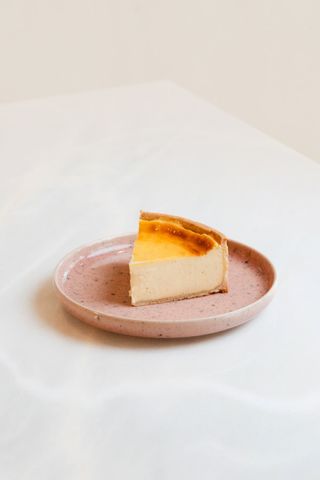 Fatia de flan de Baunilha