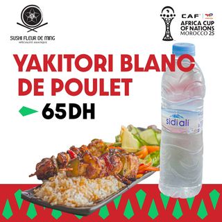 Menu Yakitori Blanc de Poulet