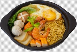 Supa Ramen cu fructe de mare 400 gr